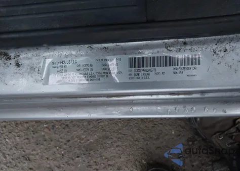 2016 Dodge Dart Sxt Sport из США, поврежденный, VIN 1C3CDFFA0GD809770